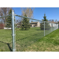 Dog proof prismatic chain link fence, PVC spraying, hot galvanizing,  iron wire mesh